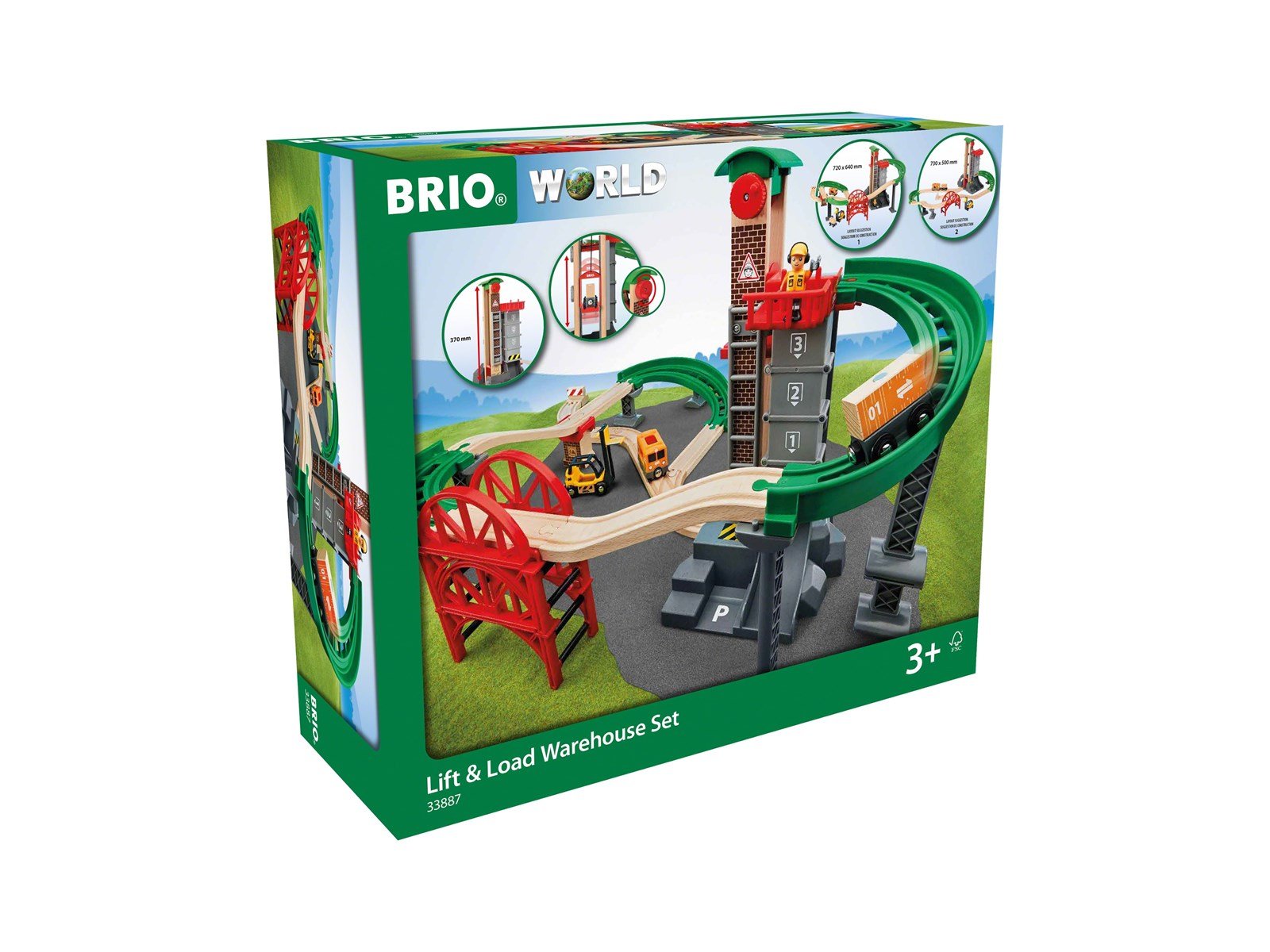Brio Lift & Load Warehouse Set Brio Lift & Load Warehouse Set